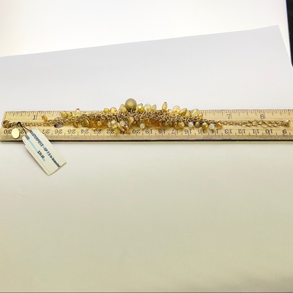 Premier Designs Masterpiece Gold Plated Bracelet - Picture 12 of 13